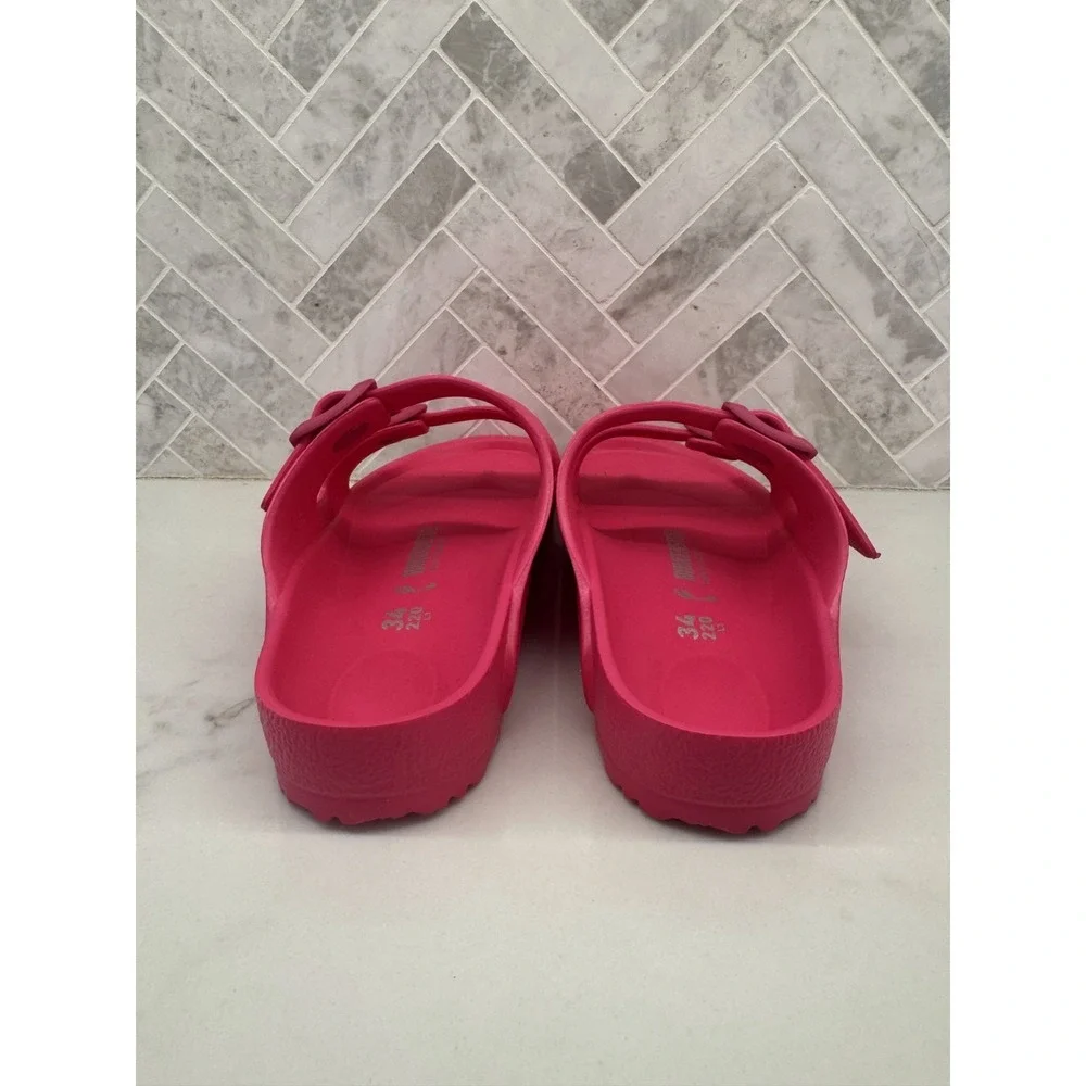Birkenstock Arizona EVA Sandals Kids Youth Size 3 1 34 Beetroot Purple Slides